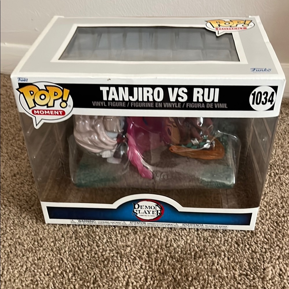 Funko Pop! Tanjiro vs Rui Vinyl Figure